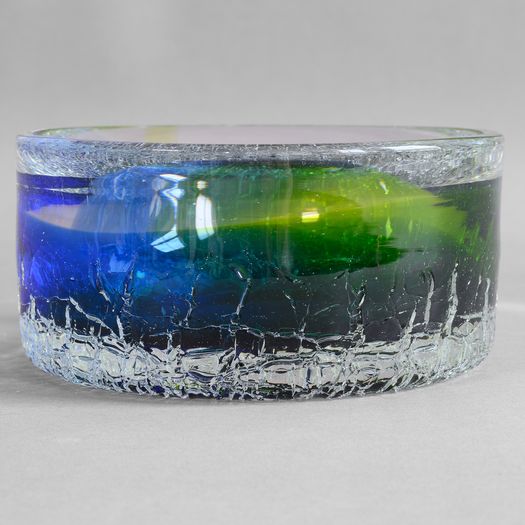 Pair Swedish Glass Vases