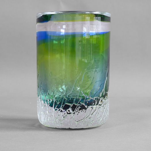 Pair Swedish Glass Vases