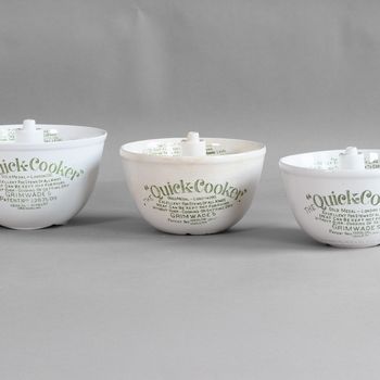 Set of Three Quick Cooker Bowls