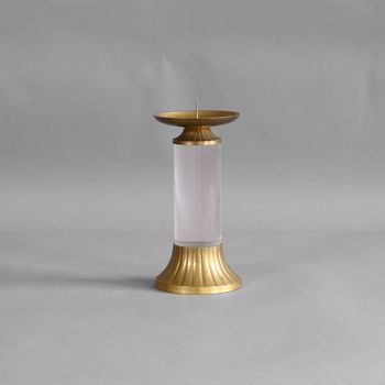 Lucite Candle Stick