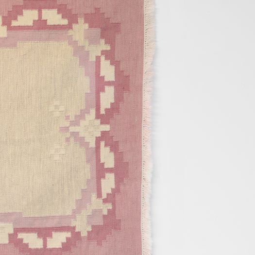 Mid-Century Swedish Kilim Signed C