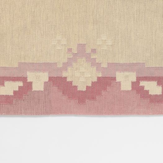 Mid-Century Swedish Kilim Signed C