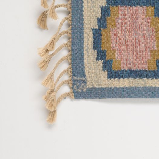 Mid-Century Swedish Kilim by Ingegerd Silow