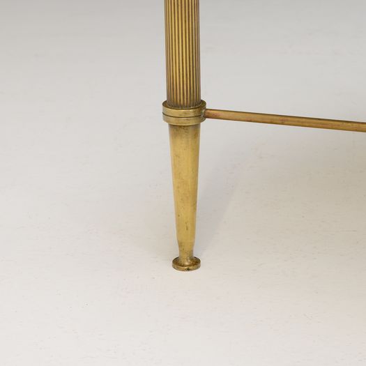 Mid-Century Brass Coffee Table