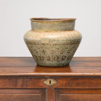 Decorative Brass Jardiniere