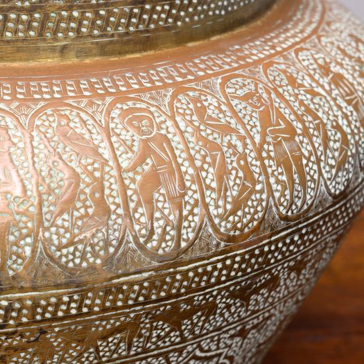 Decorative Brass Jardiniere
