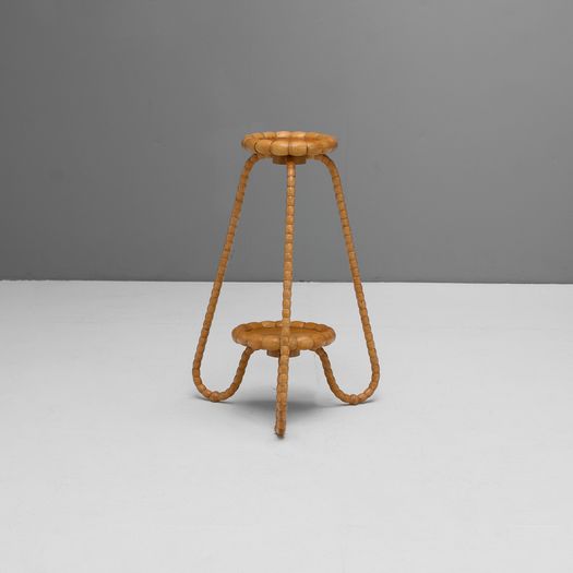 Pair of Mid-Century Plant Stands