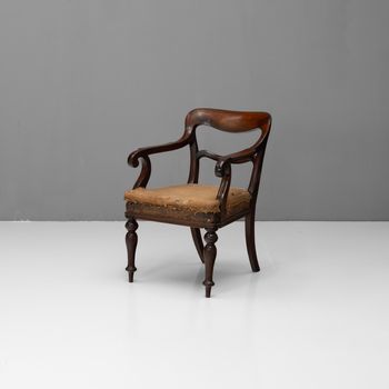 Mahogany Armchair