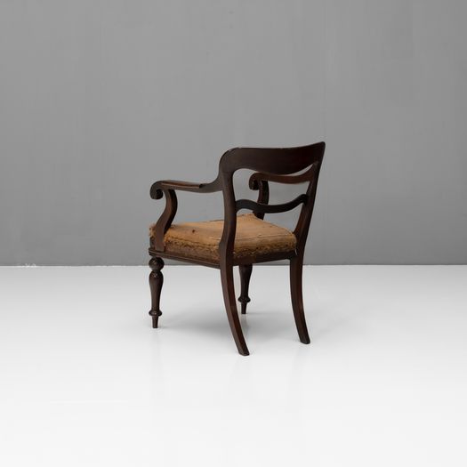 Mahogany Armchair