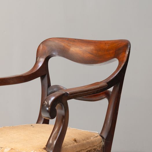 Mahogany Armchair