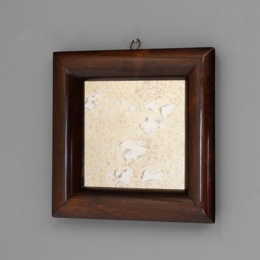 Small Square Rosewood Mirror