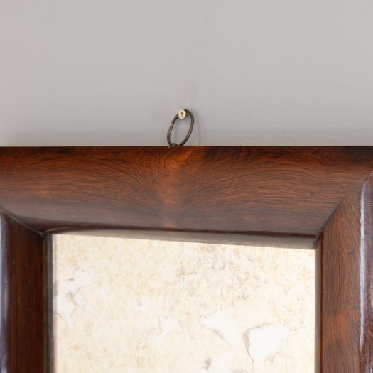 Small Square Rosewood Mirror