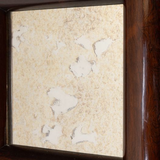 Small Square Rosewood Mirror