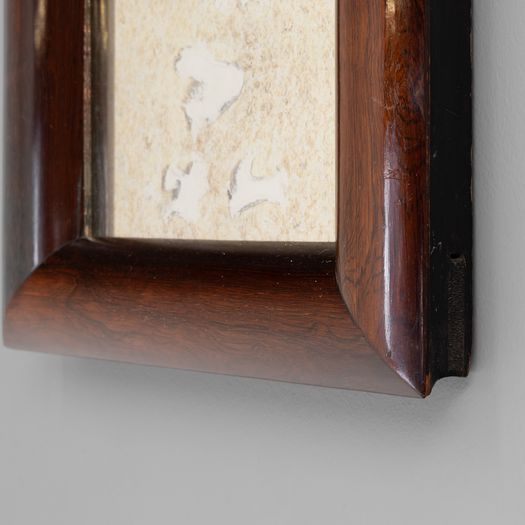 Small Square Rosewood Mirror