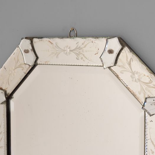 Octagonal Venetian Mirror