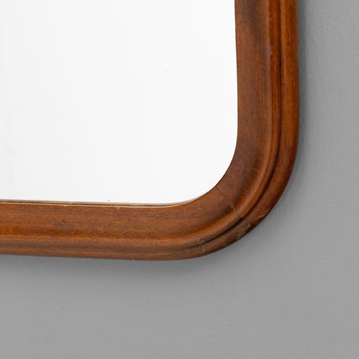 Danish Teak Framed Mirror
