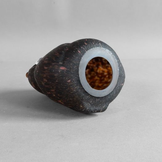 Swedish Mid-Century Glass Owl