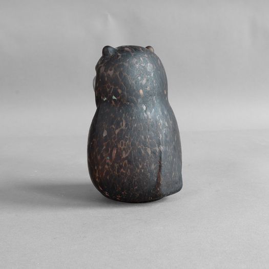 Swedish Mid-Century Glass Owl