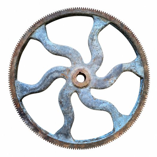 Victorian Cast Iron Set Of Gears