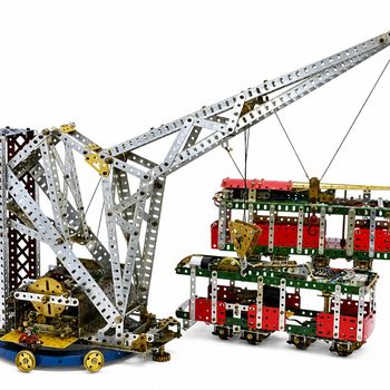 Meccano Crane & Trams