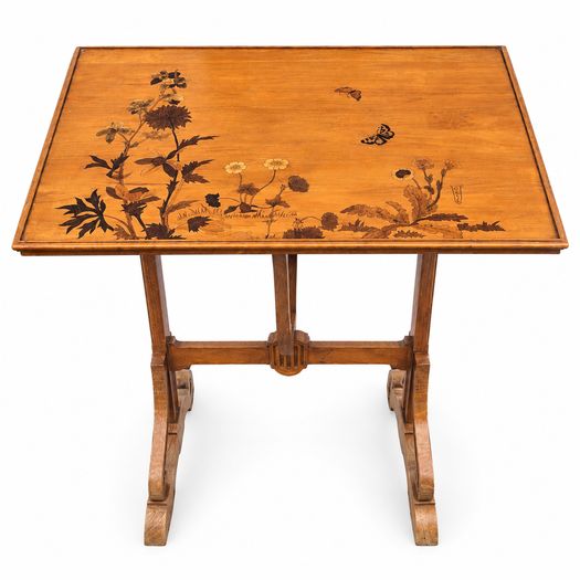 Emile Galle Folding Table