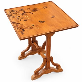 Emile Galle Folding Table