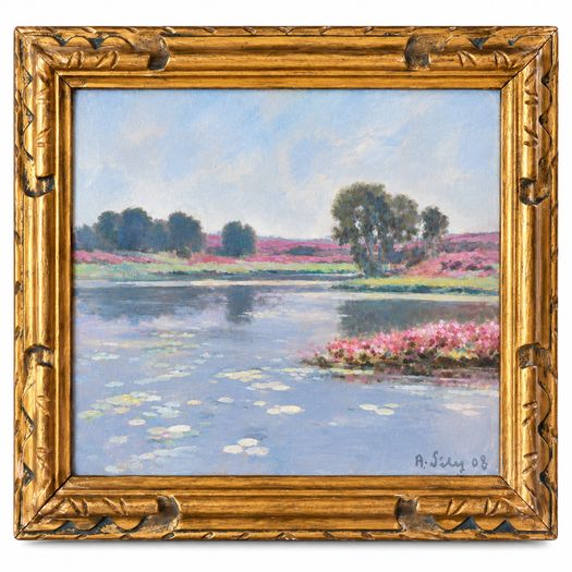 Hippolyte Léty – L’Étang de Lamazière en Corrèze, 1908