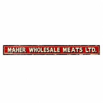 Butcher Shop Sign