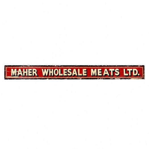 Butcher Shop Sign