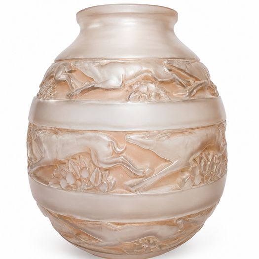 R. Lalique Vase "Soudan"