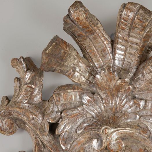 Pair of 18th Century Venetian Silver Gilt Mirrors