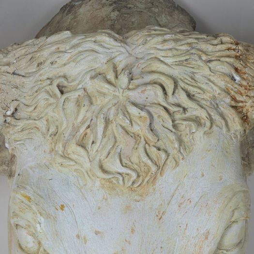 Early 20th Century English Plaster Bulls Head