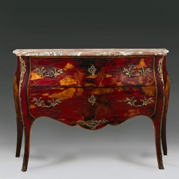 20th Century Maison Jansen Style Chinoiserie Commode