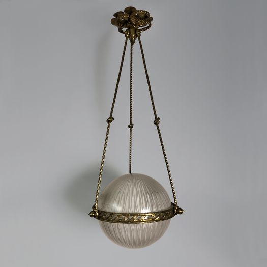 English 1920s Globe Light