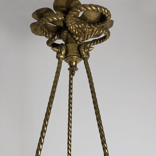 English 1920s Globe Light