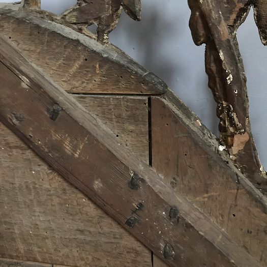 North Italian C18th Silvered Mirror