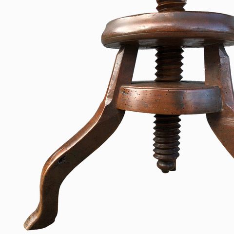 Early 20th Century adjustable artist stool