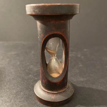 A Late 19th Century Miniature Egg Timer