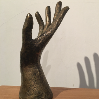 Bronze Hand Sculpture signed Lamoulle