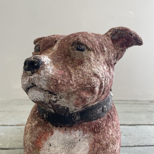 A Composite Stone Staffordshire Terrier