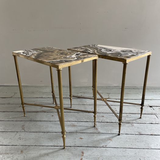 A Pair Of Maison Jansen Side Tables