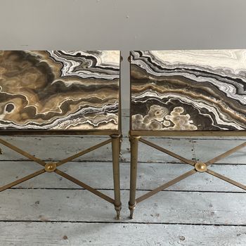 A Pair Of Maison Jansen Side Tables