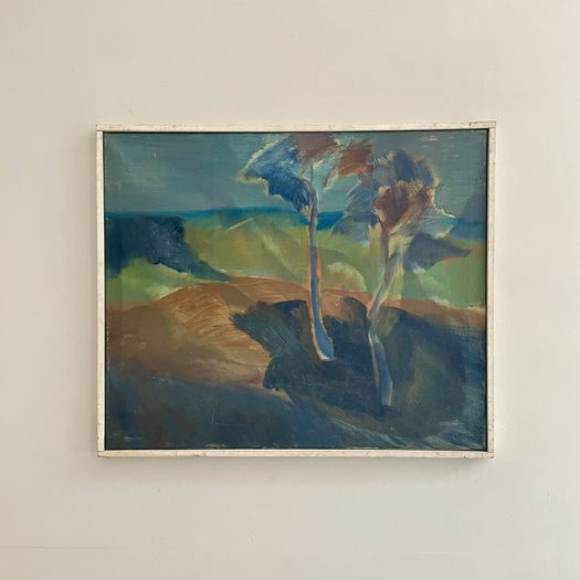 An Expressionist Landscape Painting