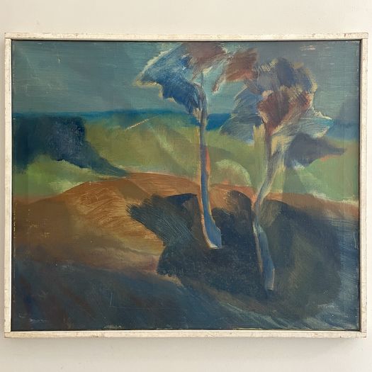 An Expressionist Landscape Painting