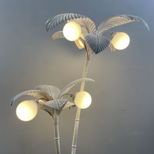 A 1970s Palm Tree Standard Lamp