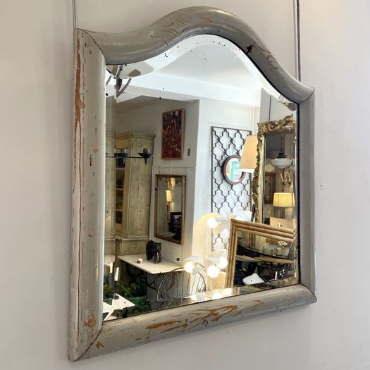 French Arched & Bevelled Mirror
