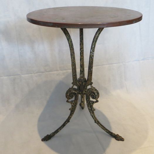 19th Century Copper Top English Gueridon