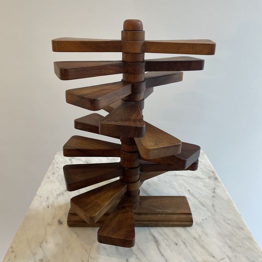 An Architects Model of Spiral Staircase