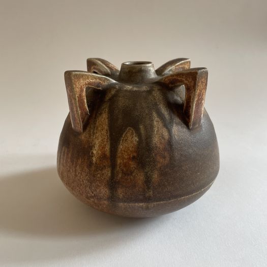 Pair of Mid Century Ceramic Vases