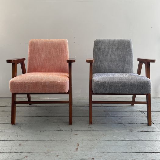 A Pair of Mid Century Armchairs